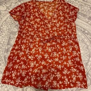Floral Romper!